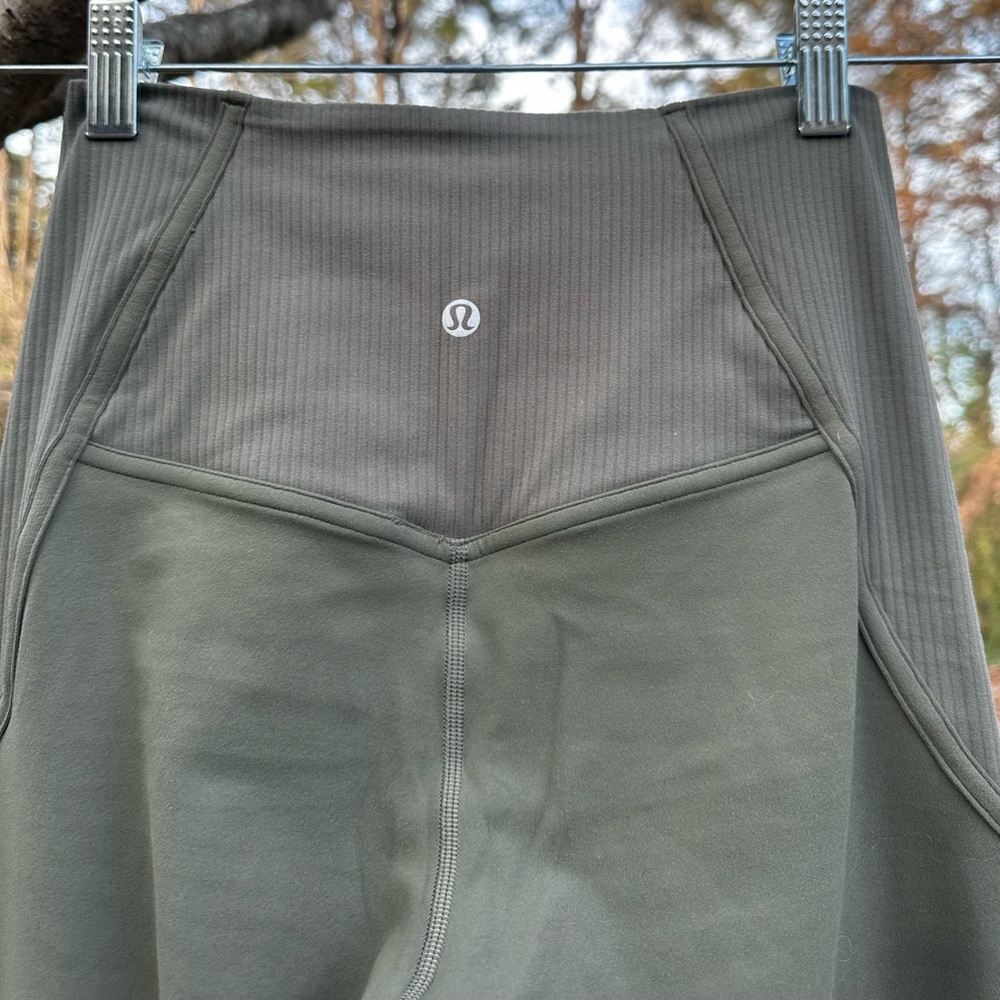 lululemon athletica Olive Green Leggings